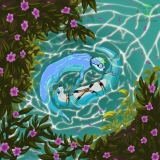 Happy New Years! Flowers for the Otters